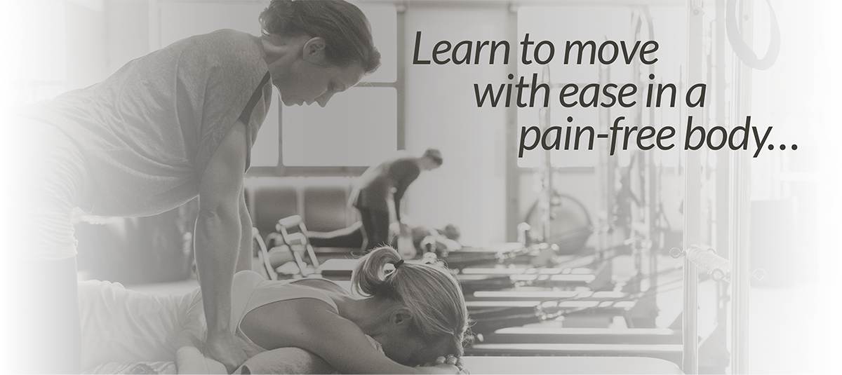 Learn to live with ease in a pain-free body…